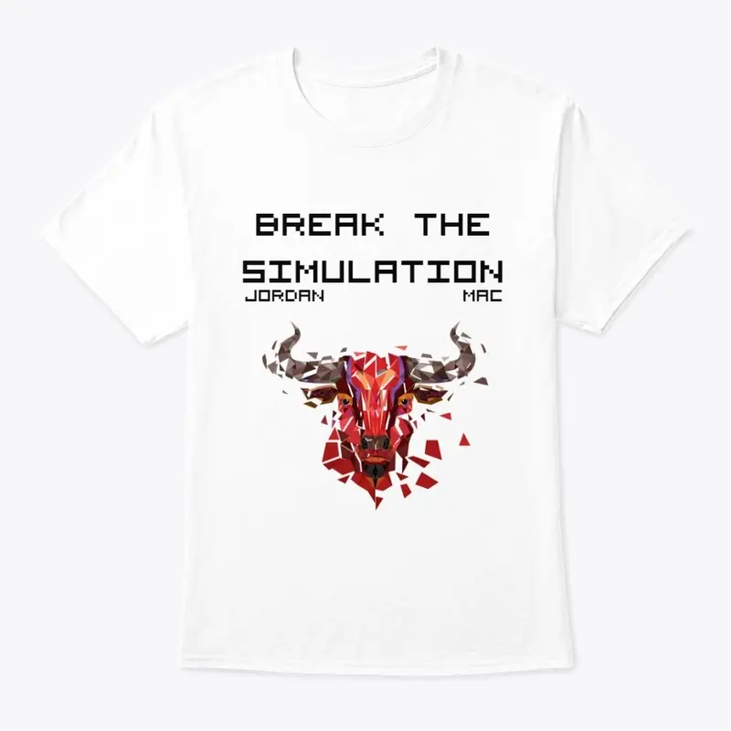 BREAK THE SIMULATION (WHITE/RED)